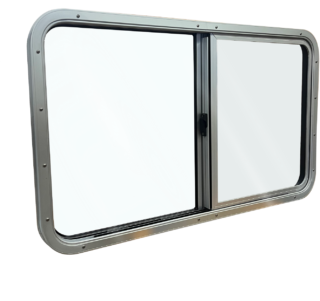 Wynne's sliding model 300 custom aluminum boat window