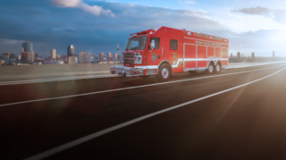 Wynne ems firetruck custom window hero
