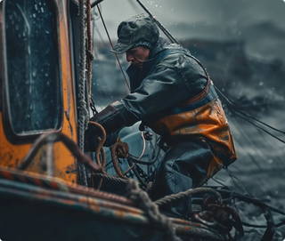 Row 1 fisherman